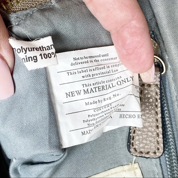 SevenDays Lifestyle & Dreams Vegan Tan Crossbody - Picture 4 of 6